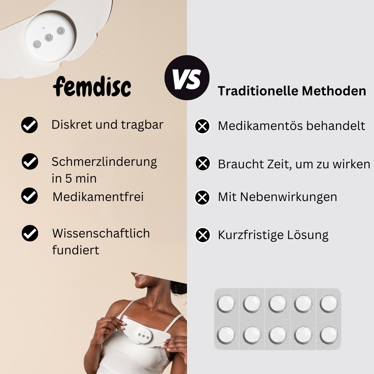 femdisc Ersatz-Schmetterlingsgelpads