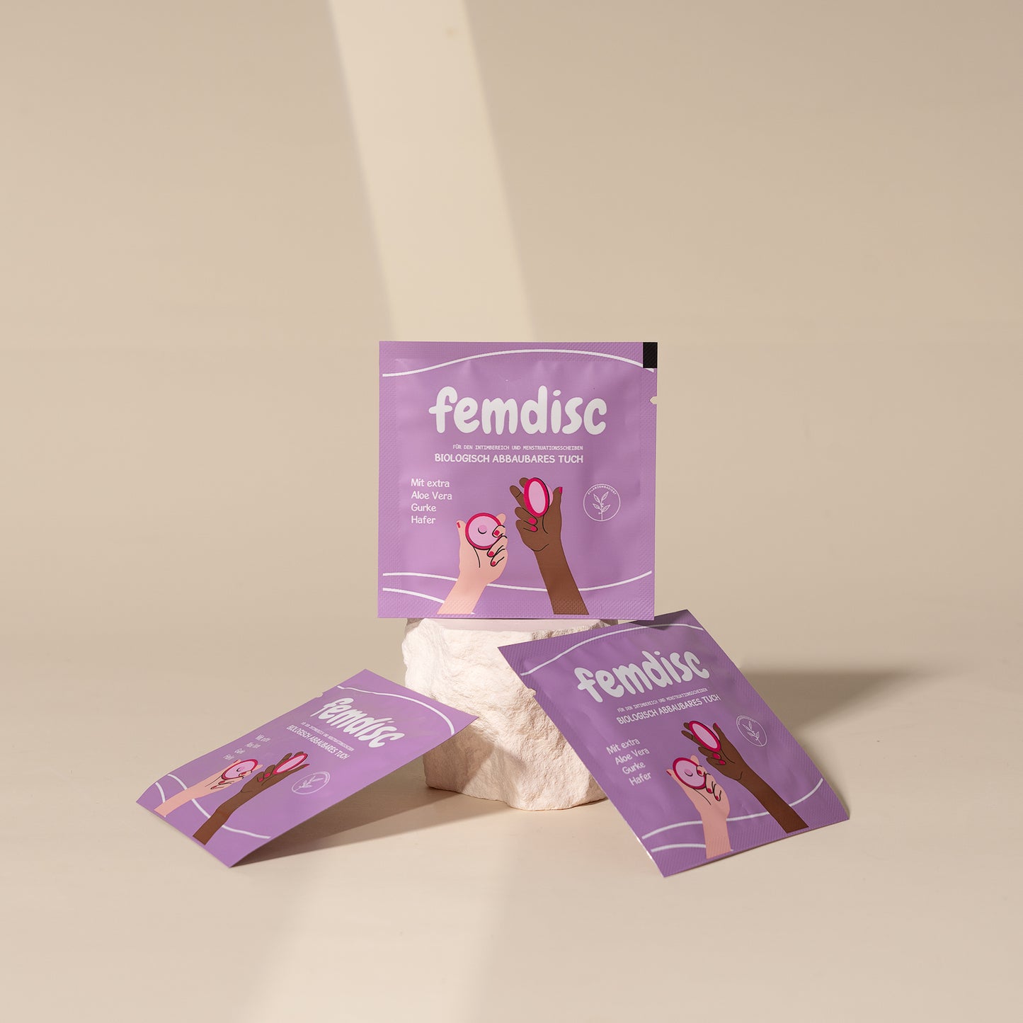 femdisc Reinigungstücher für unterwegs