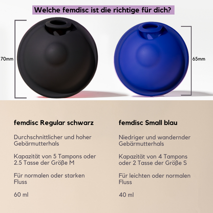 femdisc Menstruationsritual Set mit Lasche