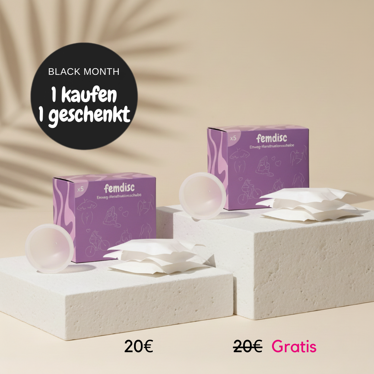 femdisc Einwegscheiben 5-Pack