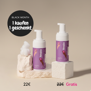 femdisc Reinigungsseife mit Schaumaufsatz