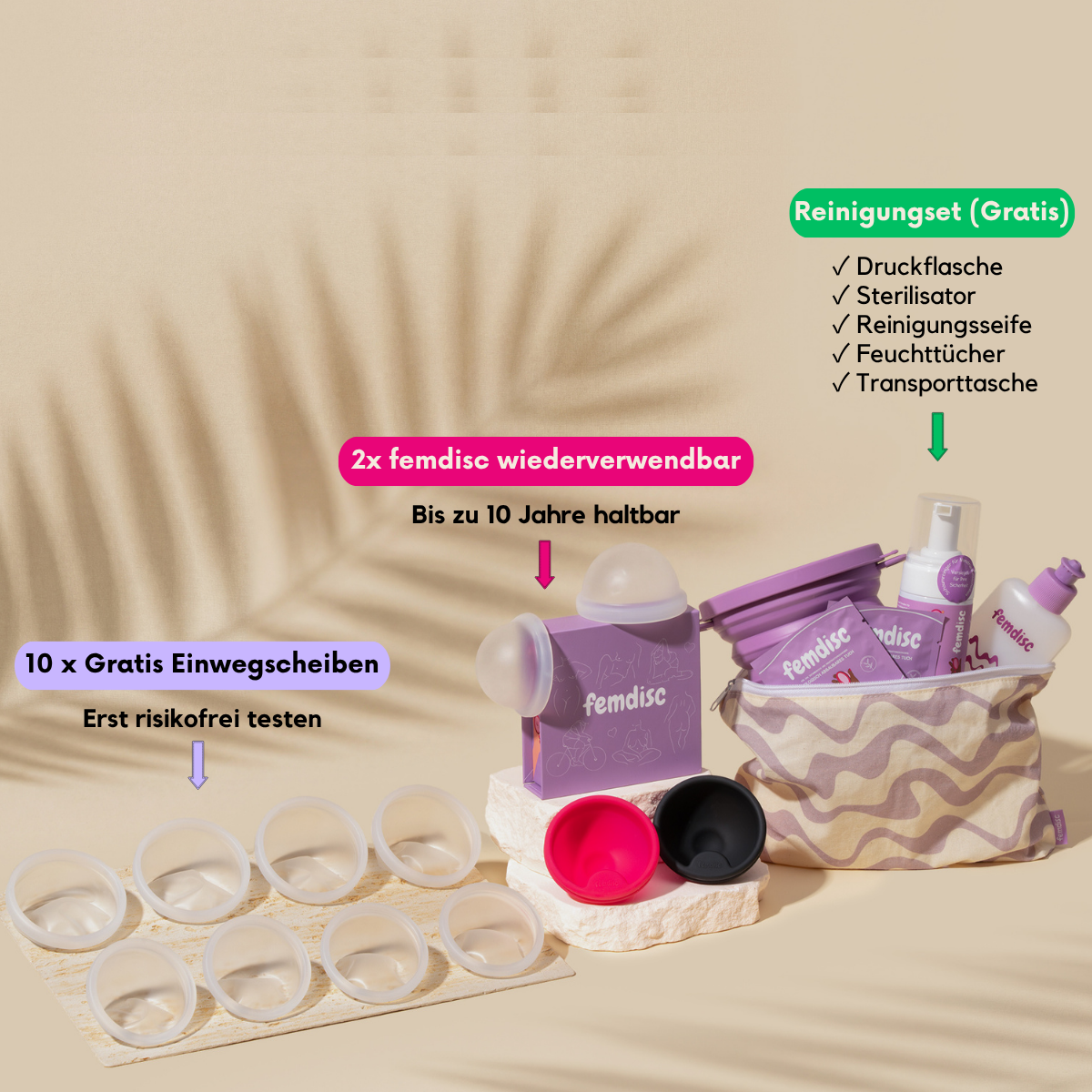 Das femdisc Ruhe Kit