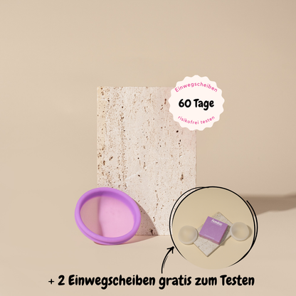femdisc Menstruationsscheibe ohne Lasche
